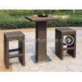 PE Wicker Cheap Outdoor Furniture Bar Sets